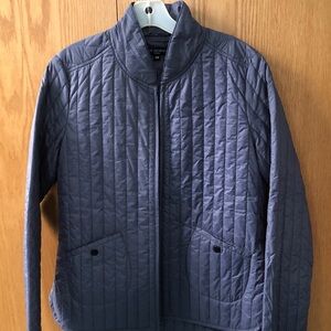 Quilted light weight wind breaker